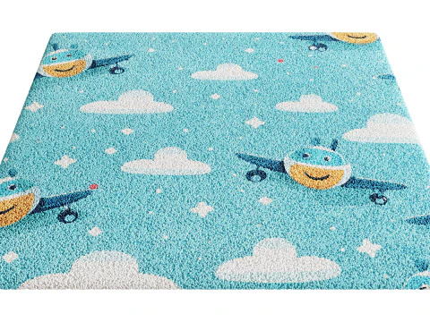 Set tappeti per bambini 43 Modello 3D