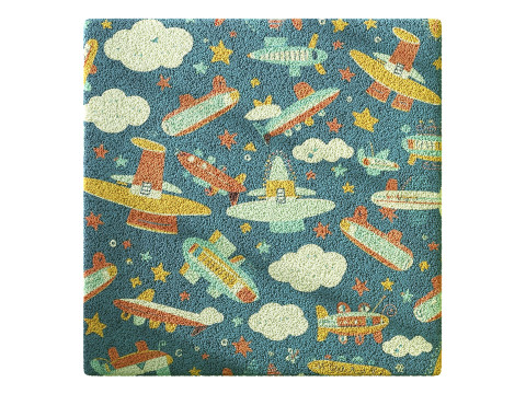 Kids Carpet Set 45 3D Model