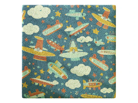 Kids Carpet Set 45 3D Model
