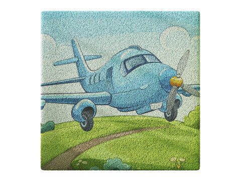 Kids Carpet Set 45 3D Model