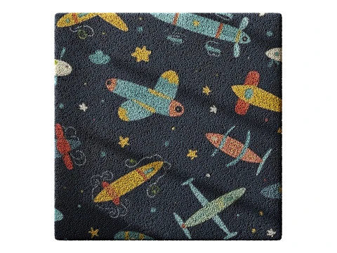 Kids Carpet Set 46 3D Model