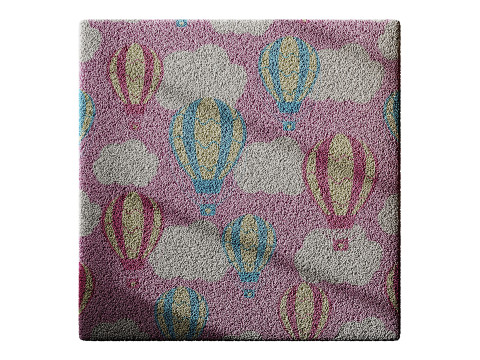 Kids Carpet Set 46 3D Model