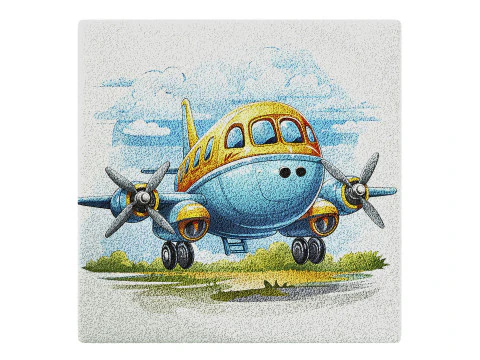 Kids Carpet Set 48 3D Model