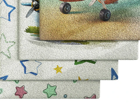 Kids Carpet Set 48 3D Model