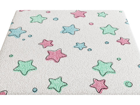 Kids Carpet Set 48 3Dモデル