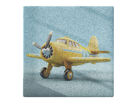 Kids Carpet Set 49 3D Model