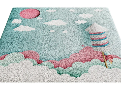 Set tappeti per bambini 49 Modello 3D