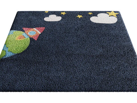 Set tappeti per bambini 49 Modello 3D