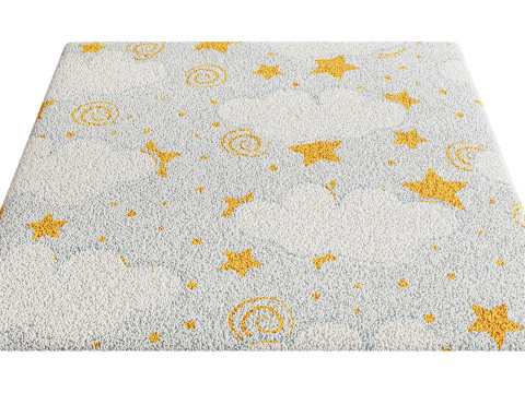 Kids Carpet Set 50 3D Model