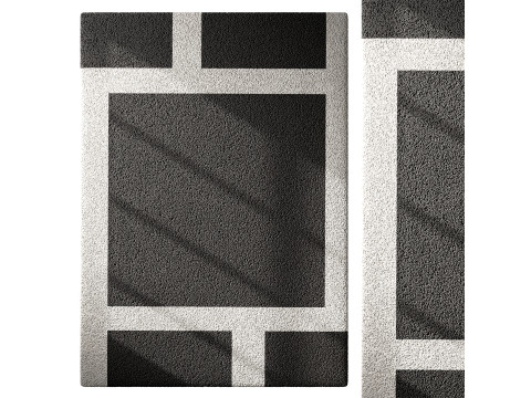 Rug Set 44 Modelo 3D