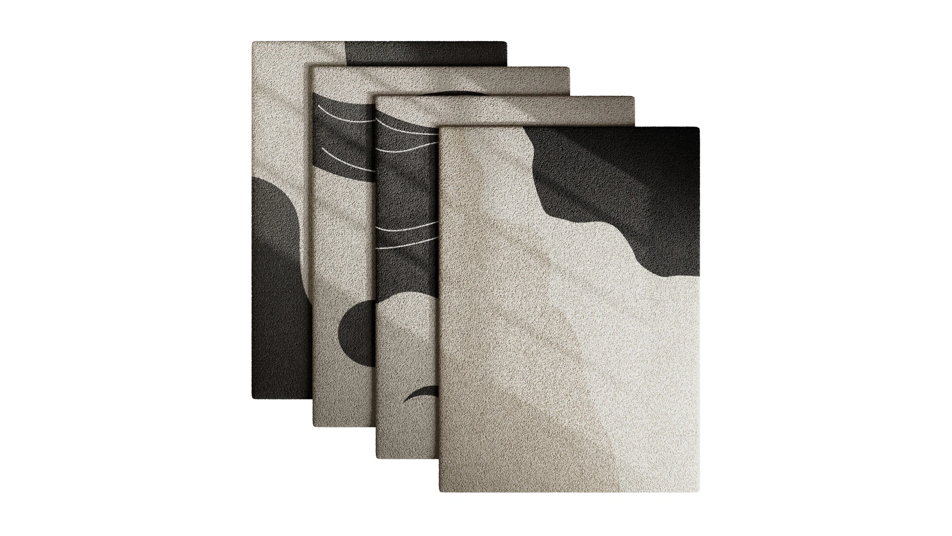 Juego de alfombras 46 Modelo 3D .c4d .max .obj .3ds .fbx .stl .blend 