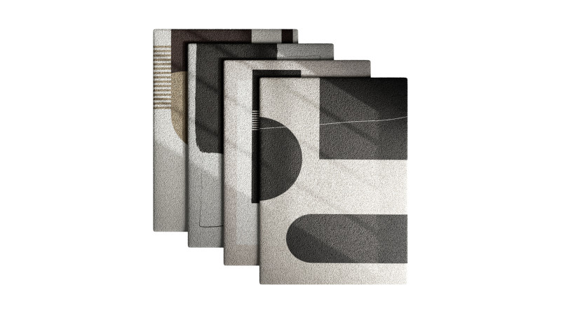 Rug Set 47 3Dモデル .c4d .max .obj .3ds .fbx .stl .blend