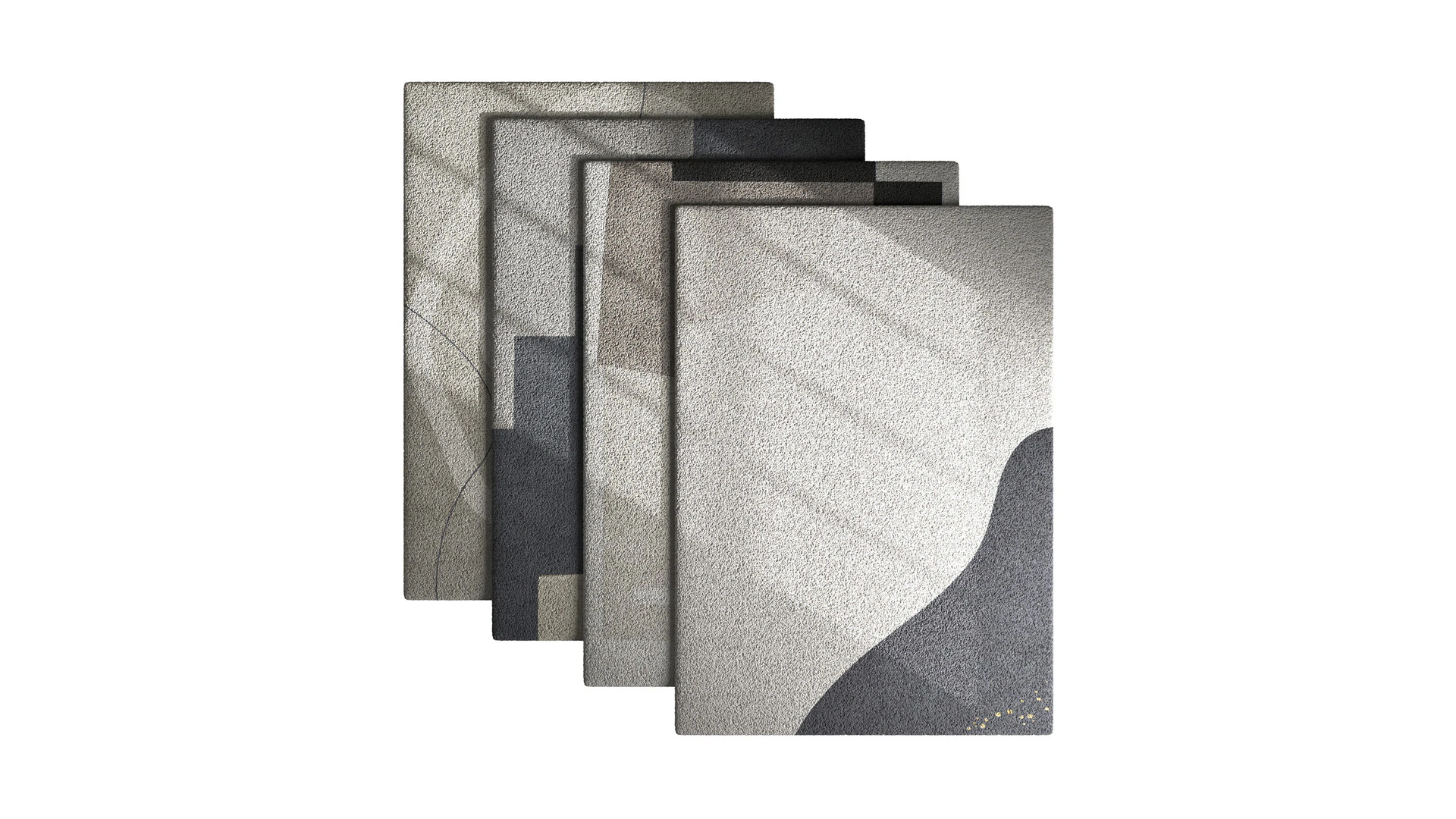 Rug Set 52 3D Model .c4d .max .obj .3ds .fbx .stl .blend 