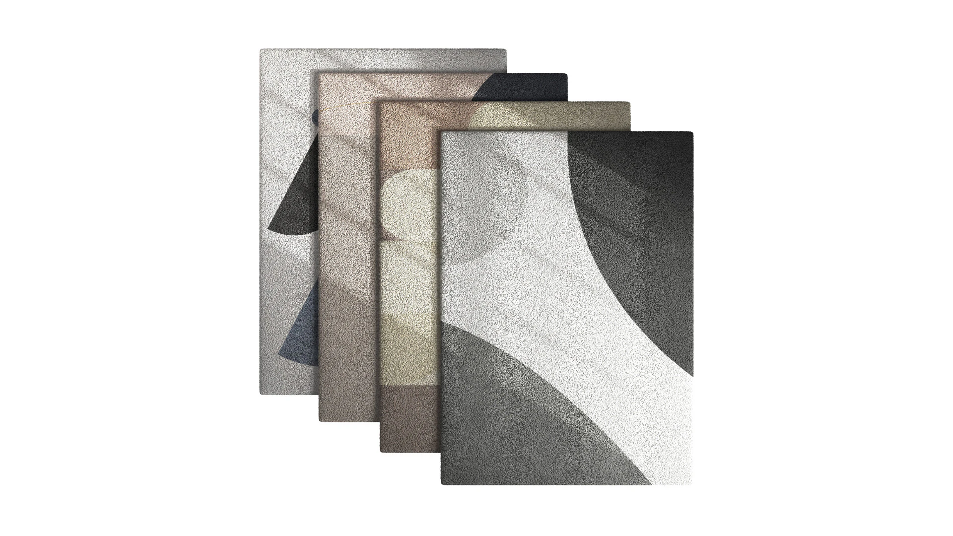 Rug Set 54 3D Model .c4d .max .obj .3ds .fbx .stl .blend 