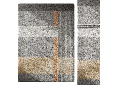 Set tappeti 55 Modello 3D