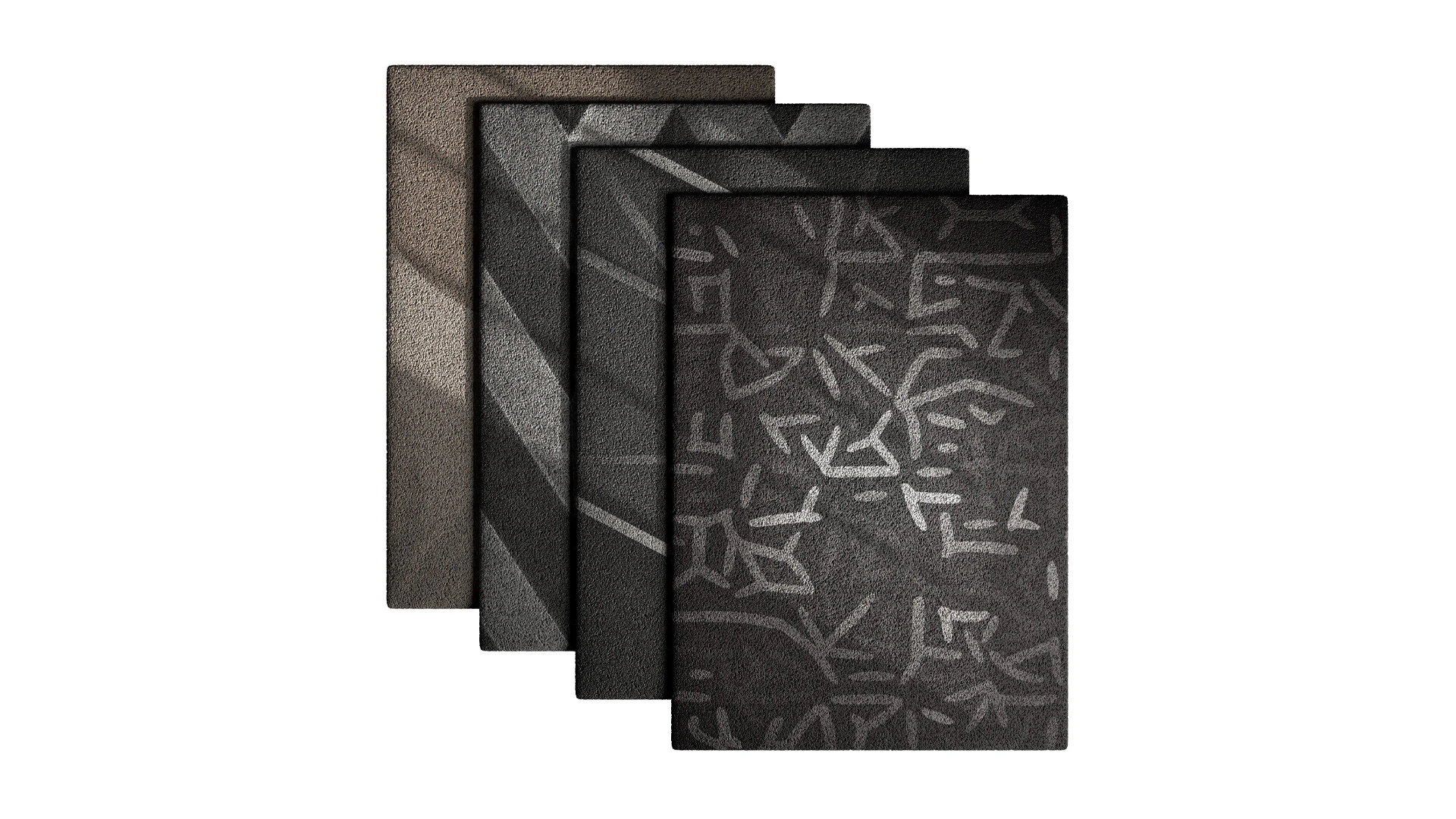 Rug Set 56 3D Model .c4d .max .obj .3ds .fbx .stl .blend 