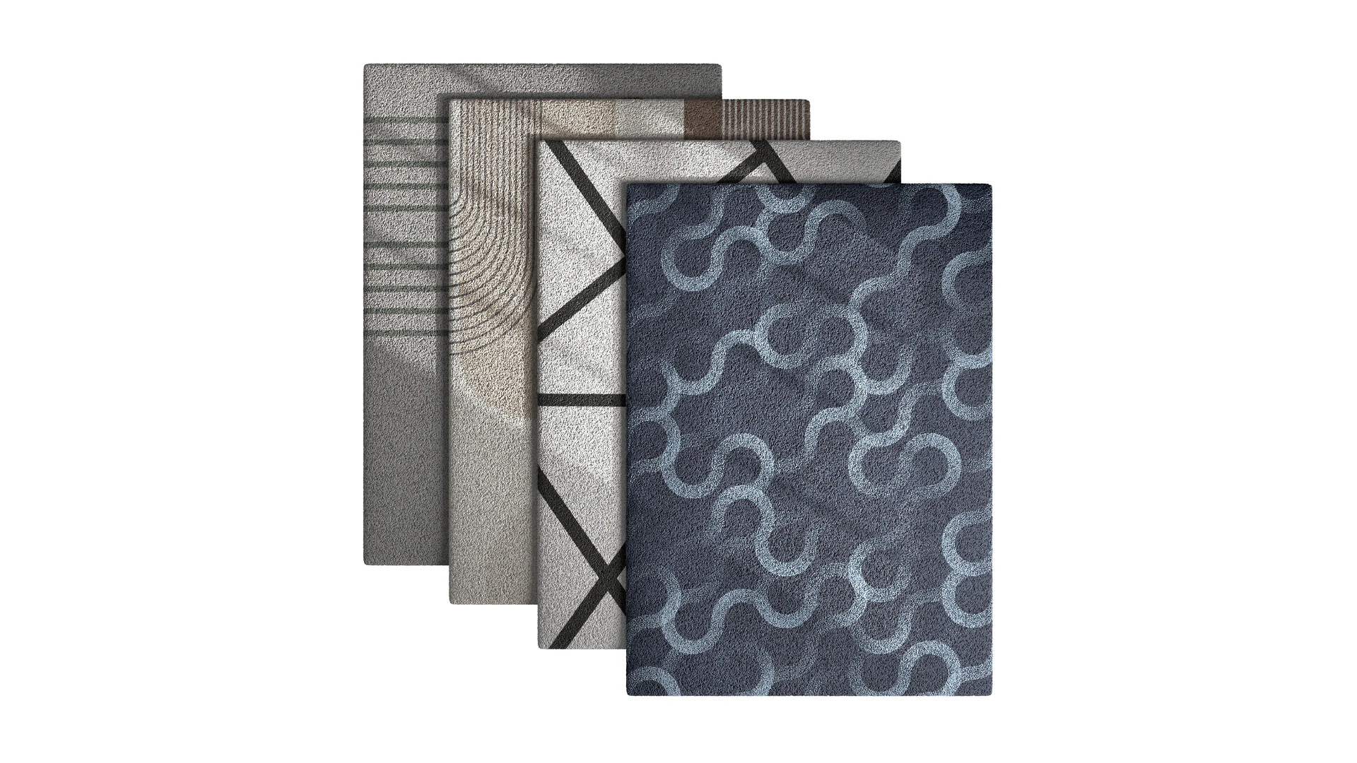 Set tappeti 57 Modello 3D .c4d .max .obj .3ds .fbx .stl .blend 