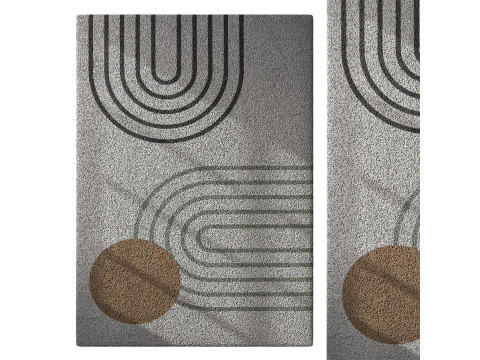 Set tappeti 57 Modello 3D