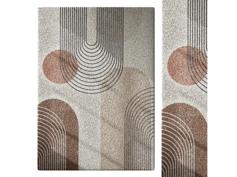 Set tappeti 57 Modello 3D