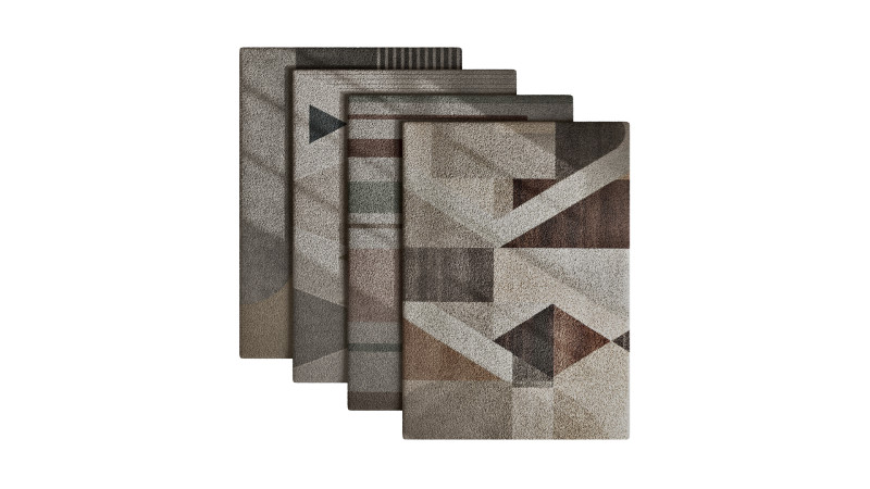 Rug Set 58 3D 模型 .c4d .max .obj .3ds .fbx .stl .blend 