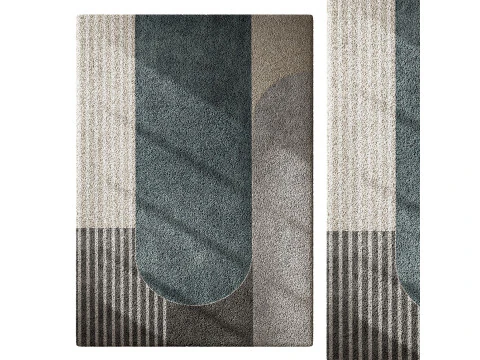 Set tappeti 58 Modello 3D