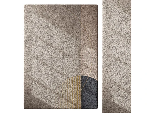 Zestaw dywanik&oacute;w 59 Model 3D