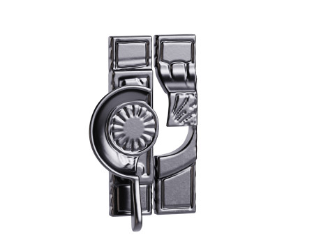 Antique Brass Window Sash Lock Victorian Style Window Locks 3D Model