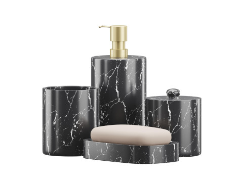 Bathroom Essentials Set 3D Model
