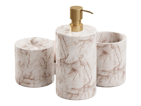 Bathroom Essentials Set 3D Model