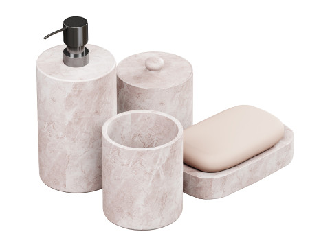 Bathroom Essentials Set 3D Model