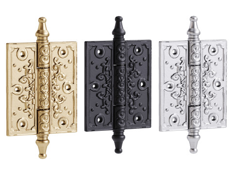 Black Cabinet Hinge 3Dモデル