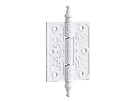 Black Cabinet Hinge 3D Model
