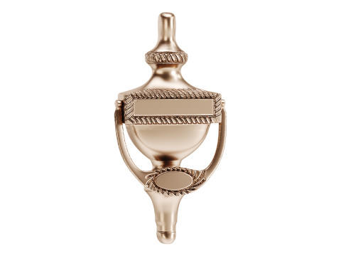 Black Front Door Knocker Model 3D