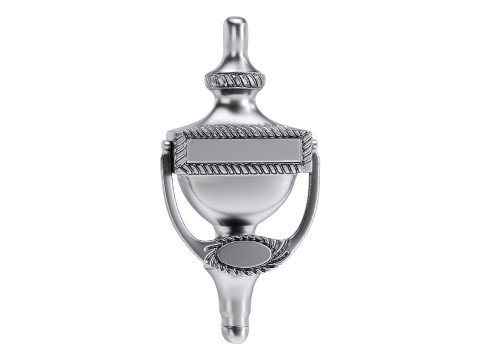 Black Front Door Knocker Model 3D