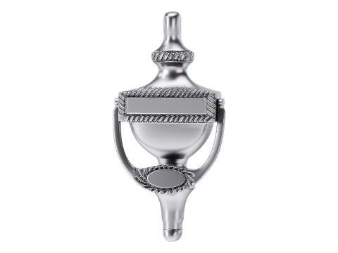 Black Front Door Knocker Model 3D