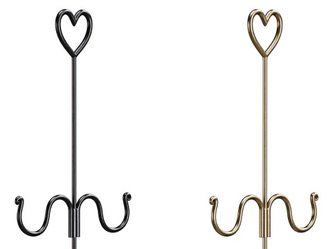 Supporto per calze di Natale, decorazioni per la casa Modello 3D