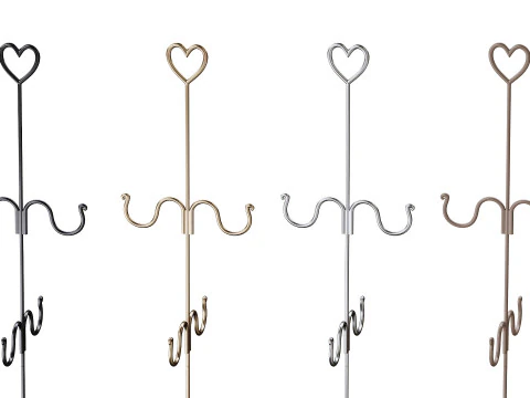 Supporto per calze di Natale, decorazioni per la casa Modello 3D