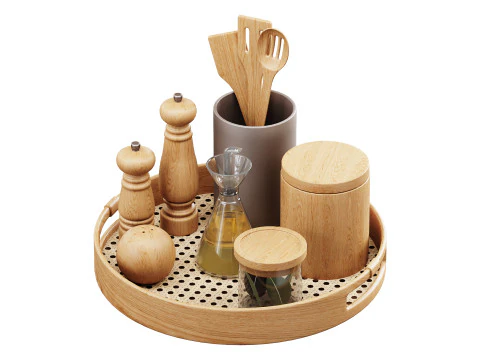 Decorative Set 2 3D Model