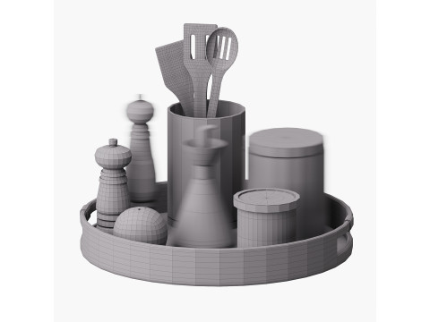 Decorative Set 2 3D Модель