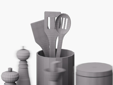 Decorative Set 2 3D Model