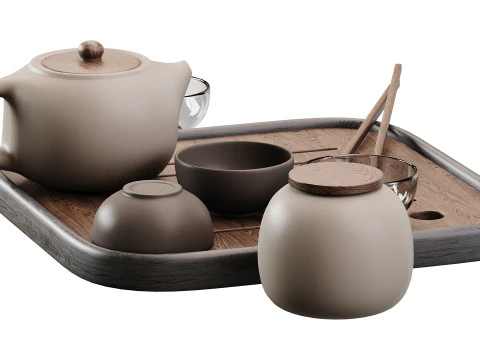 Yemek seti 4 3D Model