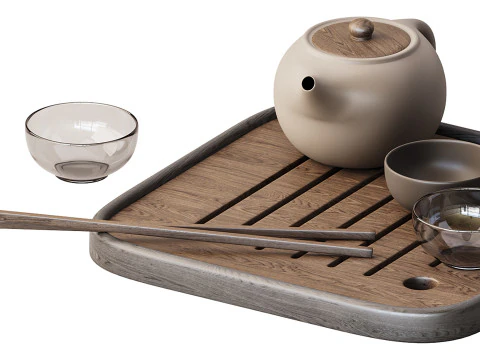 Yemek seti 4 3D Model