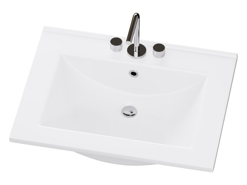 Drop In Sink Self Rimming for Bathroom 3Dモデル