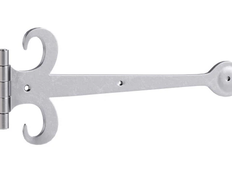 Heavy Duty Strap Hinge for Gates and Doors 3D Model