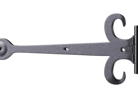 Heavy Duty Strap Hinge for Gates and Doors 3D Model