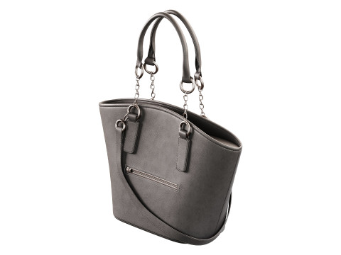 Leather Shoulder Bag Cross Model 3D