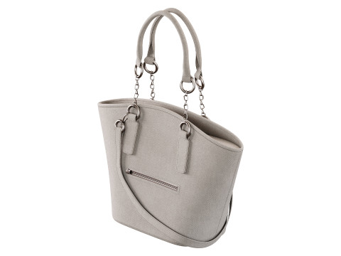 Leather Shoulder Bag Cross Model 3D