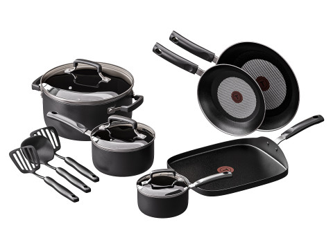 Tfal Signature Nonstick Cookware Set 3D 模型