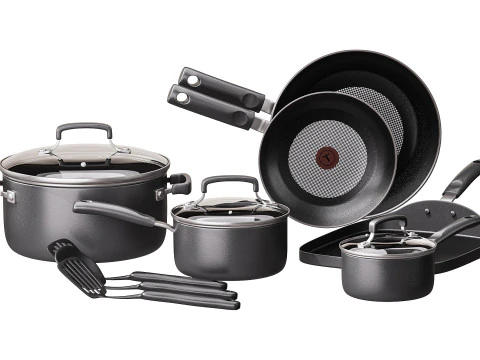 Tfal Signature Nonstick Cookware Set 3D Model