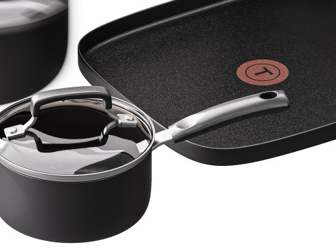 Tfal Signature Nonstick Cookware Set 3D Model